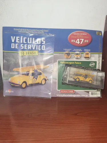 Miniatura escala 1:43 coleção Veículos d Srvço d Brsil NOVO ( SÓ RETIRADA  ).