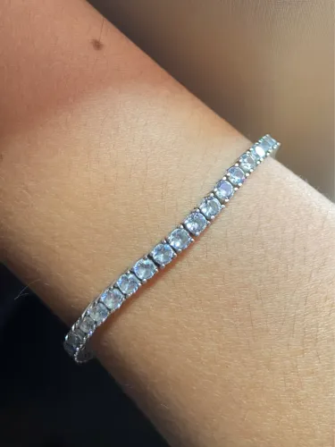 Pulseira riviera zircônia cristal RIVH original