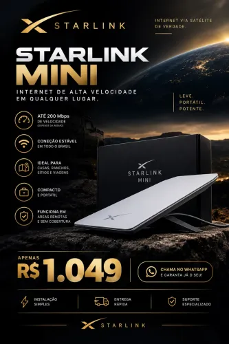 STARLINK MINI A VENDA 