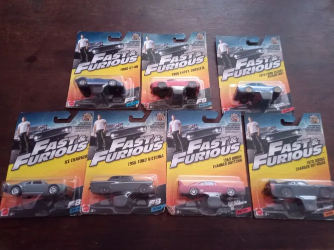 Fast furious, 2016, 1/55 edição especial 