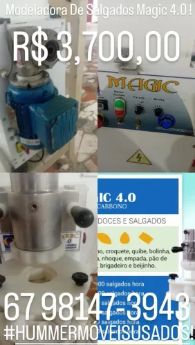 Vende - Se Modeladora De Salgados Magic 4.0 !