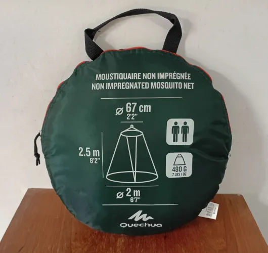 Mosquiteiro Quechua Para 2 Pessoas - Ótimo Estado (Camping/Trilha/Residência)