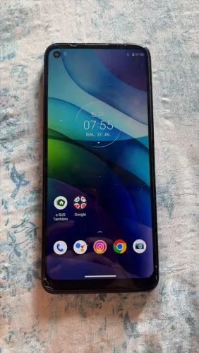Celular moto g9 power quebra galho