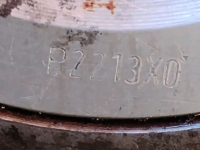 Pistões, anéis, bielas, mancais, Omega 4.1 6cil Stander
