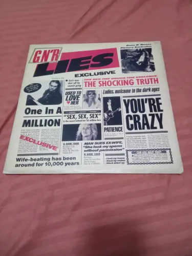 LP disco vinil Rock Guns N Roses Lies