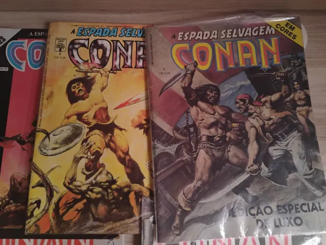Coleção Completa,Conan em Cores.