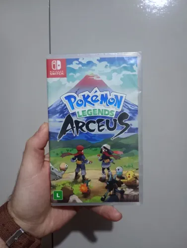 Pokémon Legends Arceus Nintendo Switch mídia física lacrado