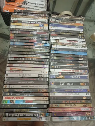 68 DVDS NOVOS e LACRADOS 
