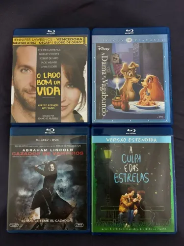 Coleção pessoal 4 Blu-rays