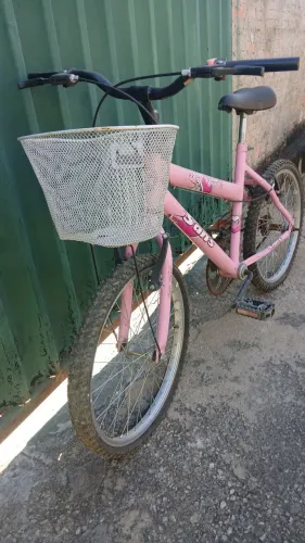 Bicicleta infantil rosa