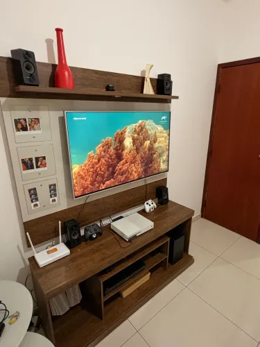 Painel + Rack para TV 1,50m - MDF
