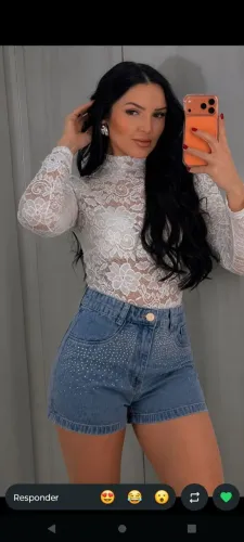 Short jeans feminino