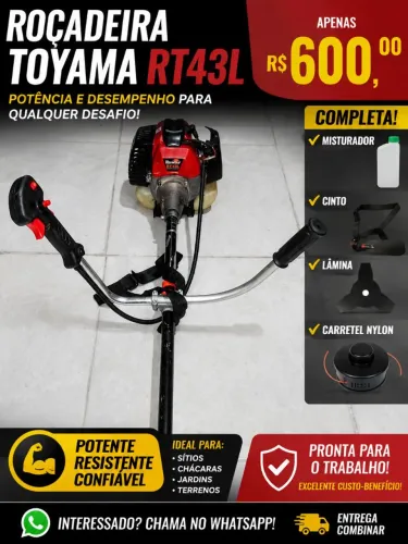 Roçadeira Gasolina