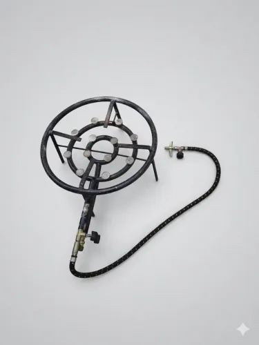 Fogareiro pouco uso, 34cm de diâmetro