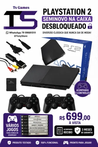 Ps2 na caixa
