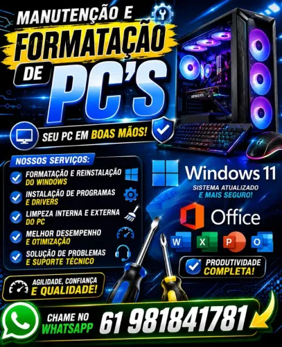 Formatação de PC'S