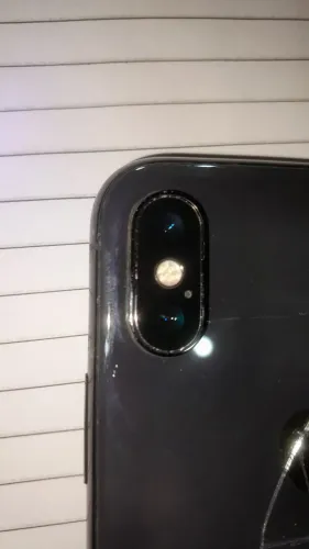 CÂMERA TRASEIRA DUPLA ORIGINAL APPLE iPHONE X 100% FUNCIONAL