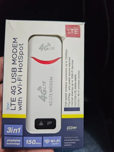 Moldem portátil 4G. Moldem para veículos.