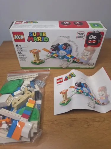 71405 LEGO Super Mario Fuzzy Flippers - Completo com caixa e manual