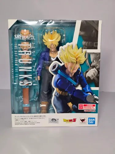 Dragon Ball Z Mirai Trunks Shfiguarts Reissue lacrado Bandai