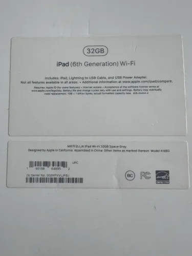 Ipad 6 