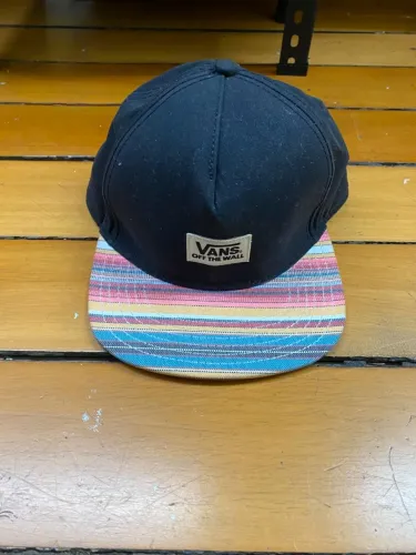 Boné Snapback Vans Preto Original | Excelente Estado