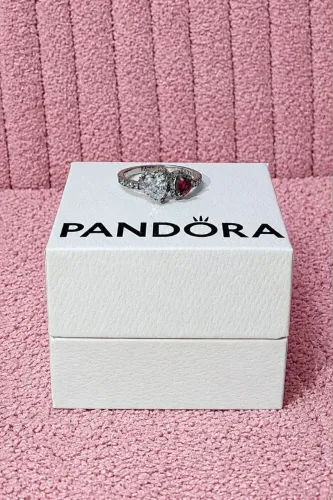 anel pandora prata aro 22
