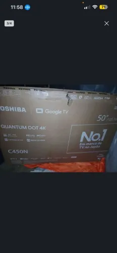 Tv semp Toshiba 50 polegadas nova