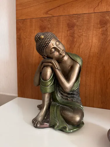 Estátua Buda reclinado 
