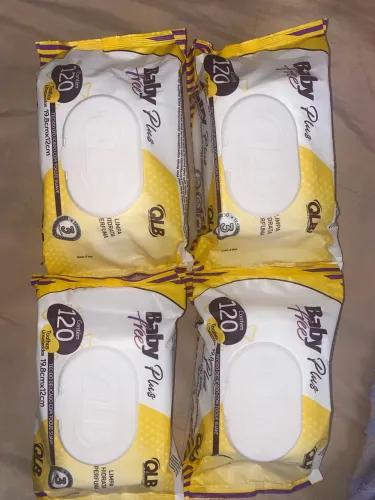 Kit 3 lenços umedecidos com 120 unidades cada