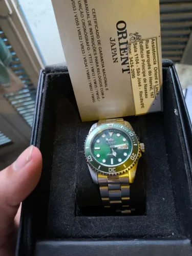 Orient submariner oyster Hulk automático