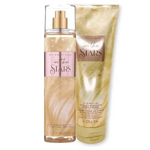 Kit In The Stars Bath & Body Works - CREME + BODY SPLASH