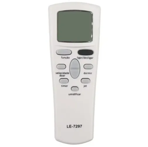 Controle Remoto Pa Ar Condicionado Janela Compatível com Brastemp Consul 7.500 Bcv07a Bbna