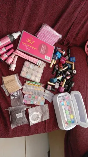 Materiais para nails desing