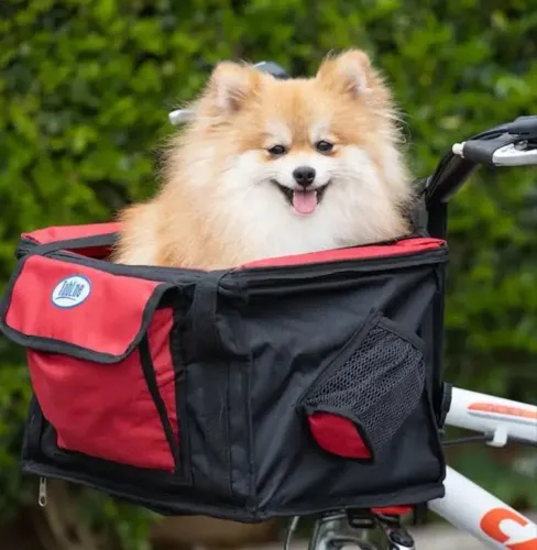 Cesta de bicicleta para cachorro Tubline