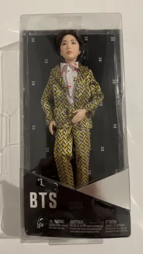 Boneco BTS Suga Yoongi Mattel Original Lacrado Bangtan
