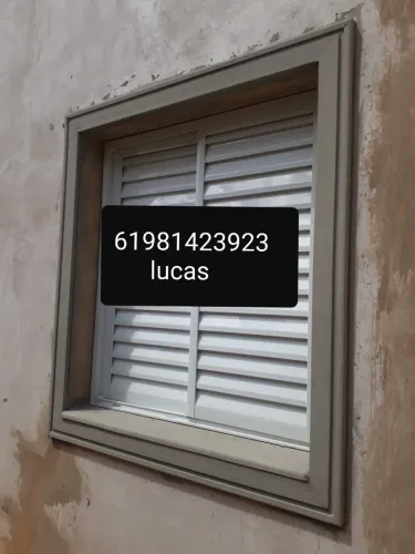 Molduras de cimento para janelas e portas 