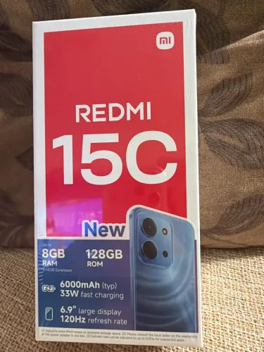 Redmi 15c Novo Lacrado - Entrega grátis e Rápida
