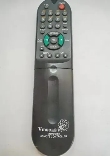 Controle Remoto Karaoke - Videokê Raf VMP-2500