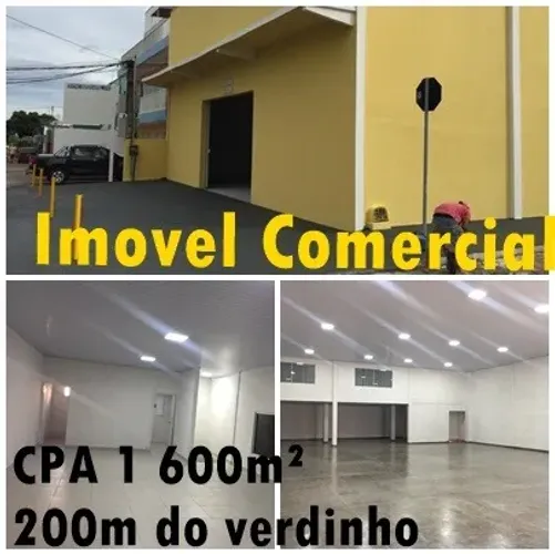 Imovel Barracão Comercial CPA1 Prox ao Verdinho 550m²