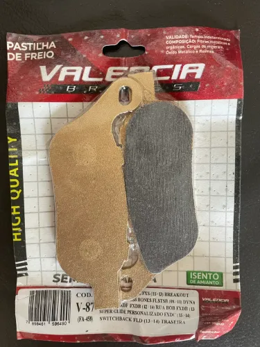 Pastilha para Harley Dyna