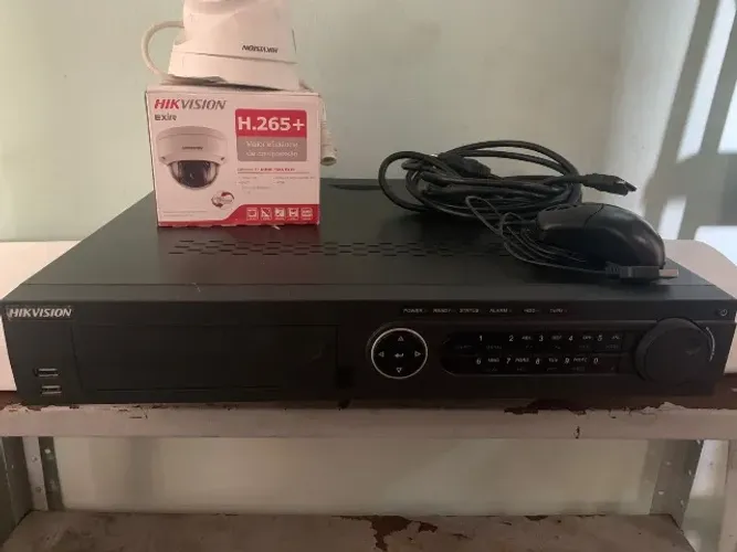 Vendo DVR +16 câmeras de monitoramento e tela