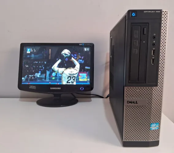 Computador Dell Optiplex i3 com monitor