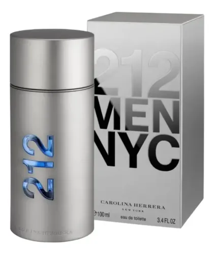 Perfume Carolina Herrera 212 Men NYC Eau de Toilette 100 ml masculino