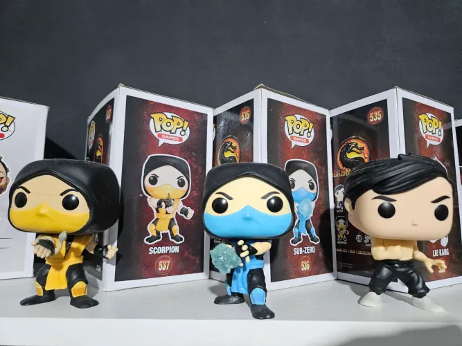 3 Funko Pop Mortal Kombat