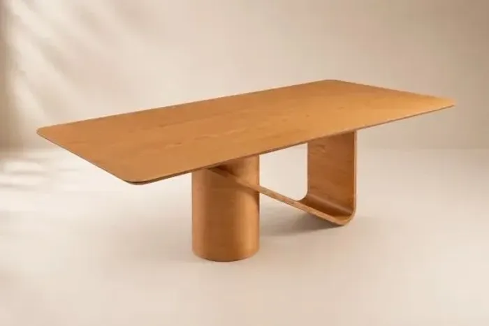 Mesa de Jantar 220x110 Essenza Madeira Maciça (Nova Direto da Fábrica)
