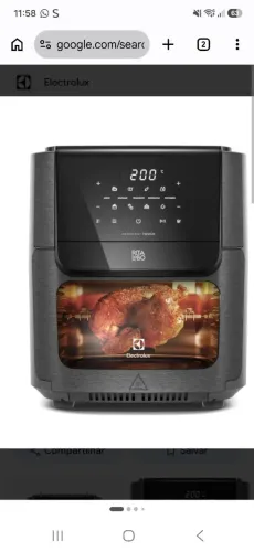 Aifrye eletrolux tipo forno