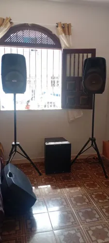 Som Profissional Para Eventos de Pequeno Porte