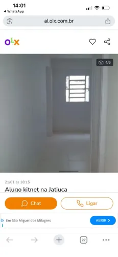 Alugo kitnet na Jatiuca