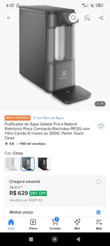 Vende -se purificador de água moderno